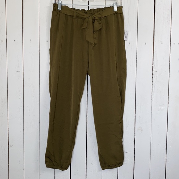 A Pea in the Pod Pants - UNDERBELLY CHARMEUSE JOGGER MATERNITY PANT